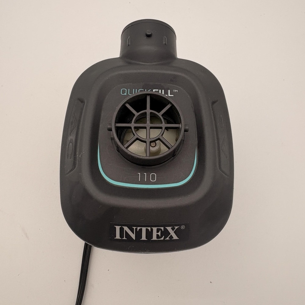 Intex Quick-Fill Electric Air Pump Inflator Deflator AP639 Black Camping Gear‎
